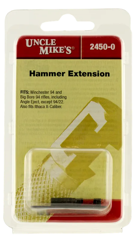 Uncle Mike‘s Hammer Extension for Winchester 94 & Big Bore 94, Knurled Blued Steel 24500