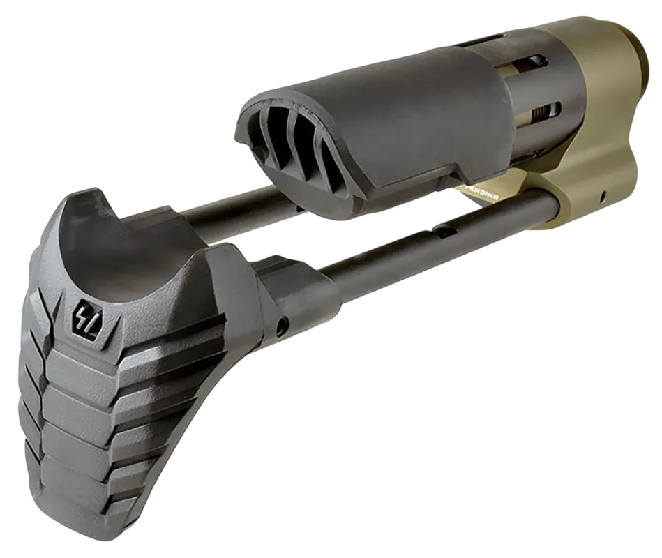 Strike PDW Stock Kit Flat Dark Earth Ambidextrous Rapid Deploy for AR-15 Mil-Spec STRIKEPDWFDE