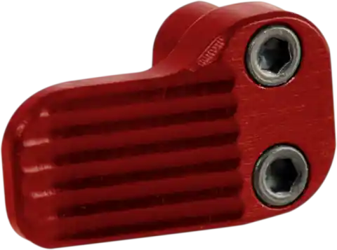 Timber Creek Outdoor Inc AR Extended Magazine Release Button, Red Anodized Billet Aluminum AREMRR