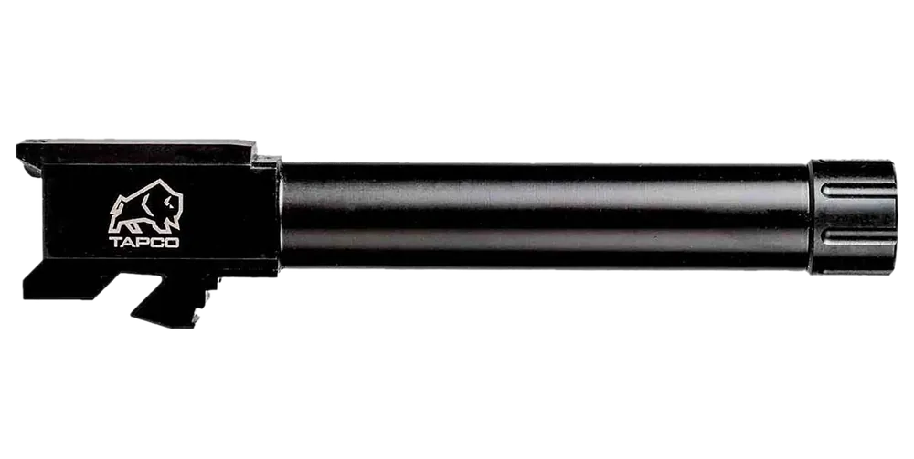 Tapco Glock 19 Gen 1-3 Threaded Drop-In Barrel 9mm Black Nitride Stainless Steel TAP22002