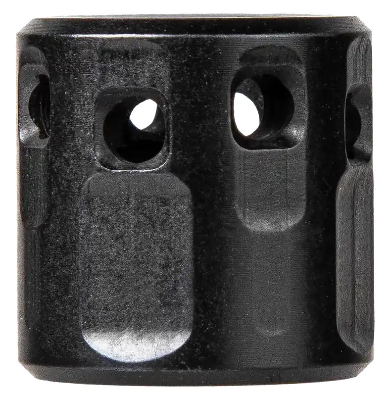 Tapco 2-Port Micro Muzzle Brake, Black Nitride Finish, 1/2x28 Thread for 9mm TAP22006