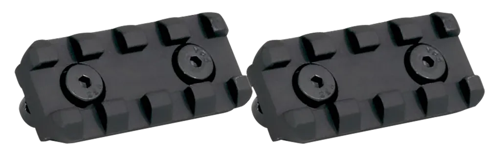 Samson KeyMod 2in Picatinny Rail Kit, Black Hardcoat Anodized, Includes Two Rails 040201001