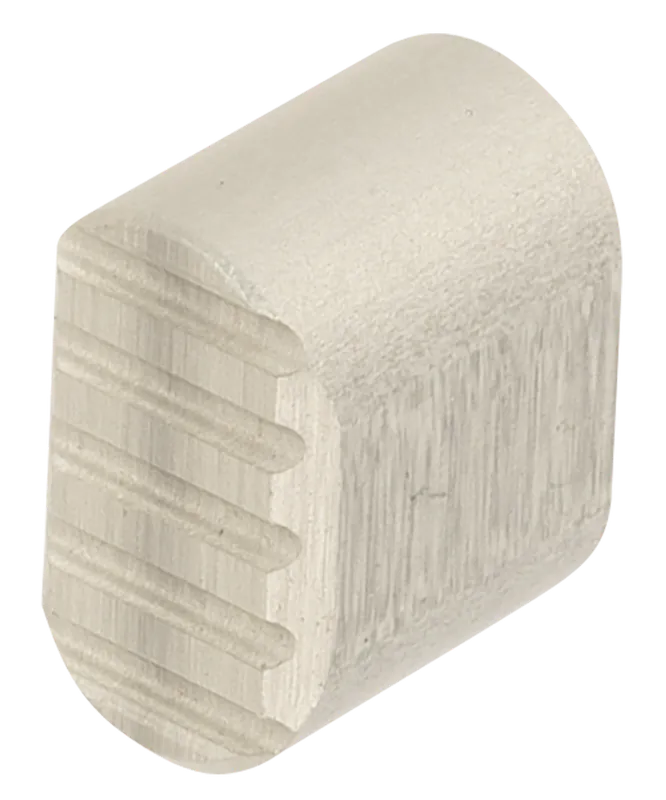 Rise Armament AR-15 Magazine Release Button, Silver 6061 Aluminum, Anti-Slip Grooves RA010SLVR