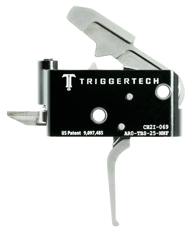 TriggerTech Adaptable Primary AR-15 Drop-In Two-Stage Flat Trigger, Adjustable 2.5–5 lb AR0TBS25NNF