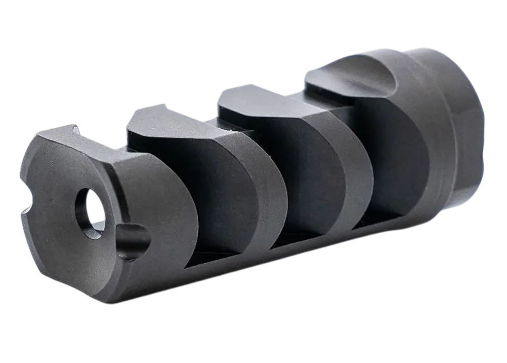 ARMASPEC Fireball Compensating Muzzle Brake, .223/5.56 1/2x28 Nitride Black ARM191-BLK