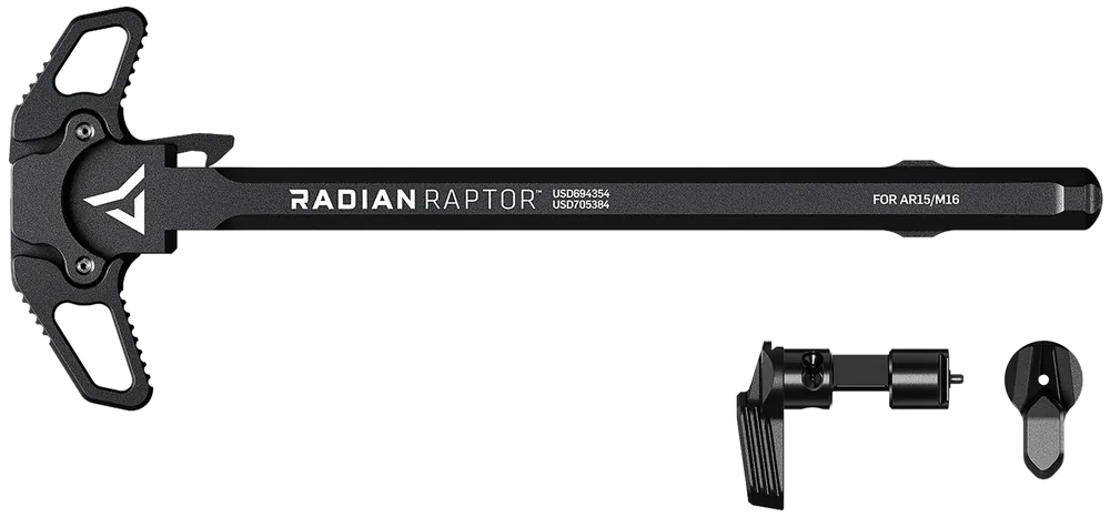 RADIAN WEAPONS Raptor Ambidextrous AR-15 Charging Handle + 45/90 Talon Safety Combo, R0275