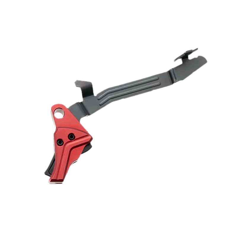 TYRANT CNC Improved Tyrant Trigger System I.T.T.S. for Glock 43/43X/48, Red/Black TDG43TRIGREDBLKBAR