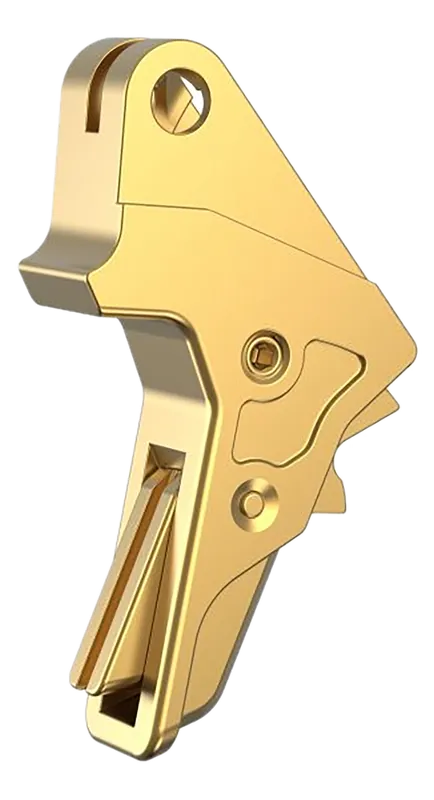Tyrant CNC Enhanced Trigger for Smith & Wesson M&P 1.0/2.0, Gold Aluminum TDMPTRIGFSCGOLD/GOLD