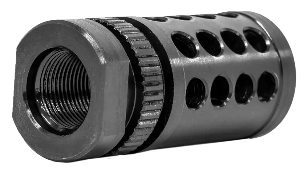 Grovtec G-Nite .223 Flash Suppressor, Black Nitride Steel, 1/2x28 Thread Pitch GTHM317
