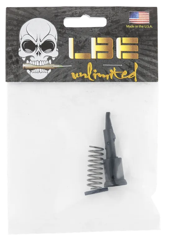 LBE Unlimited AR-15 Forward Assist Assembly, Black Steel Complete Kit w/ Spring & Roll Pin ARFAA