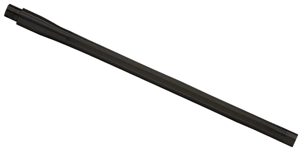 True Precision TP/22 Ruger 10/22 Barrel 16.10in Fluted 416R Stainless Black DLC 1/2x28 TP1022TBLBC