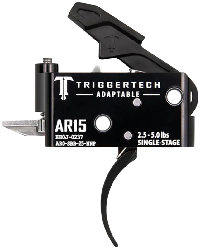 TriggerTech Adaptable Pro AR-15 Curved Single-Stage Drop-In Trigger, 2.5-5 lb AR0SBB25NNP