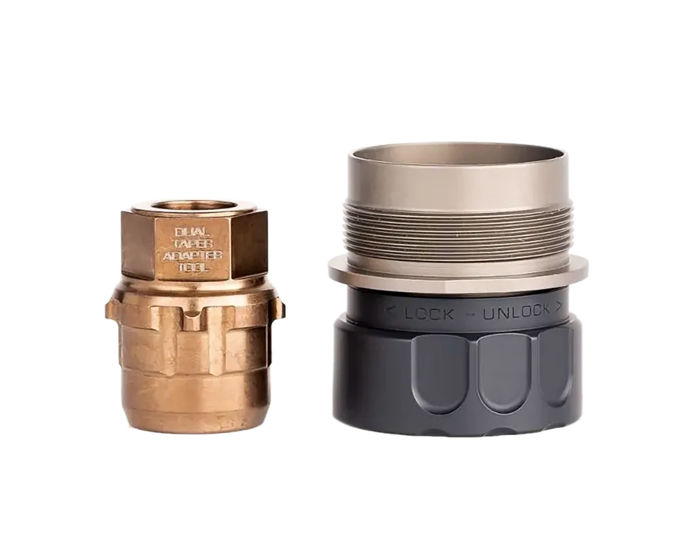 Rugged Suppressors R.U.M. Universal Mount 1-3/8"-24 Titanium HUB/Bravo Adapter RUM002