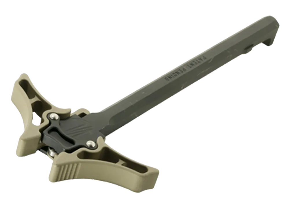 TIMBER CREEK OUTDOOR INC Enforcer AR-10 Ambidextrous Billet Charging Handle Flat Dark Earth AR10AMBICHFDE