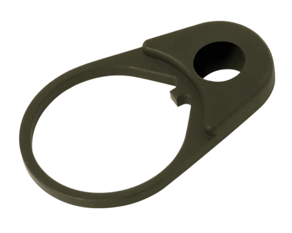 Timber Creek Outdoors QD Sling End Plate for AR Platform, 3-Position Non-Rotation, OD Green QDEPOD