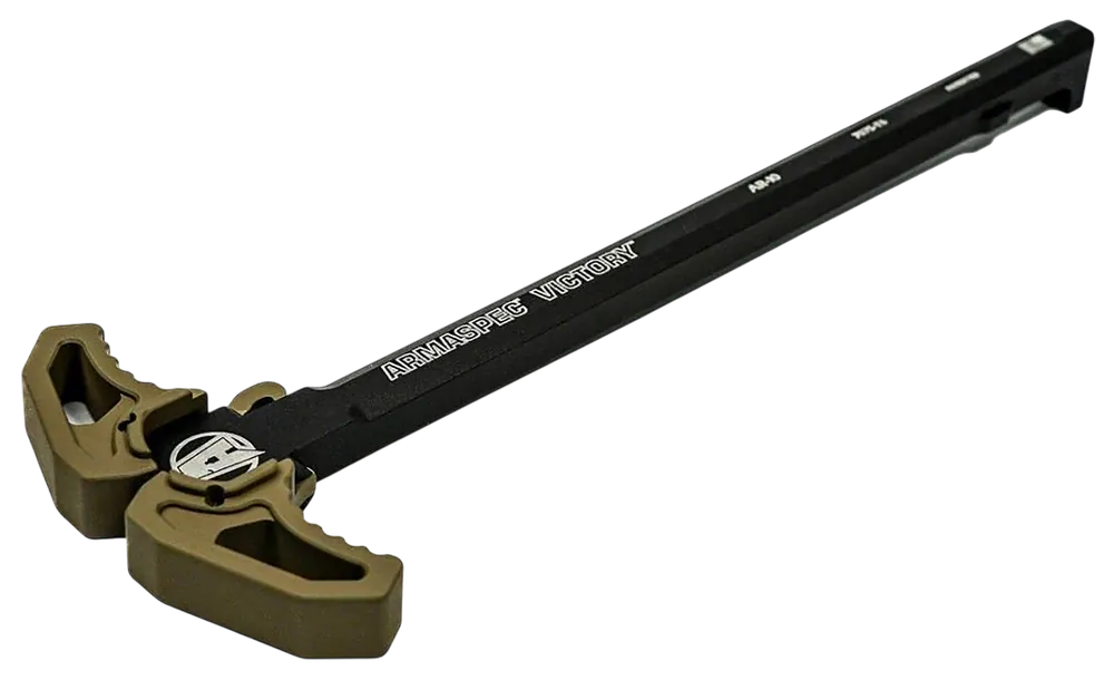 Armaspec Victory Ambidextrous AR-10 Charging Handle w/ Gas Vents, Flat Dark Earth ARM162-FDE