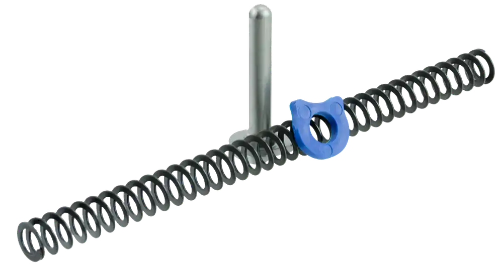 Wilson Combat Flat-Wire Recoil Spring Kit for Full-Size 5-Inch 1911 .45 ACP, 17 lb 614