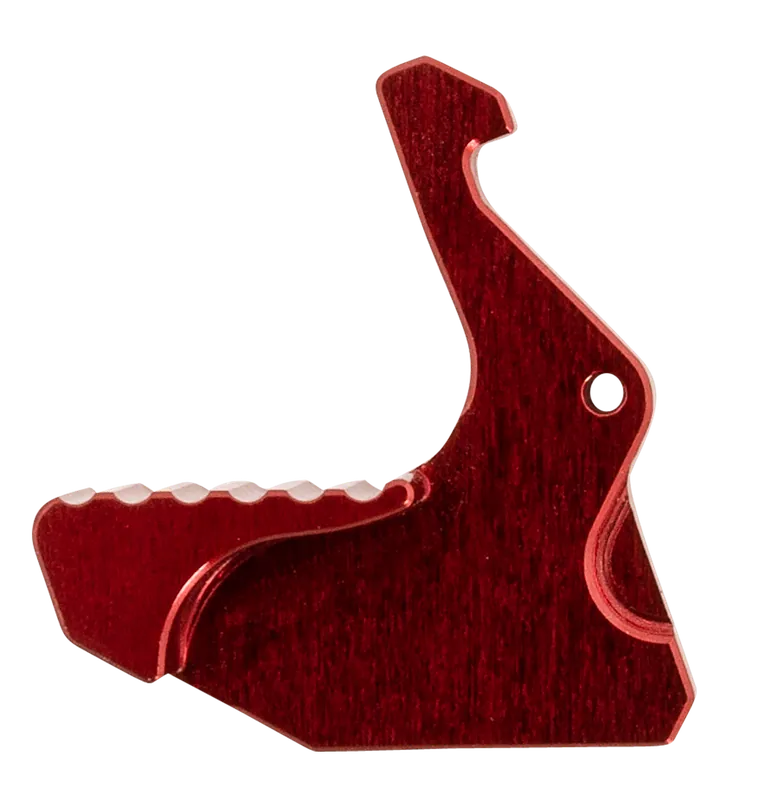 Rise Armament RA-212 Extended AR Charging Handle Latch, Anodized Red Aluminum RA212GIRR