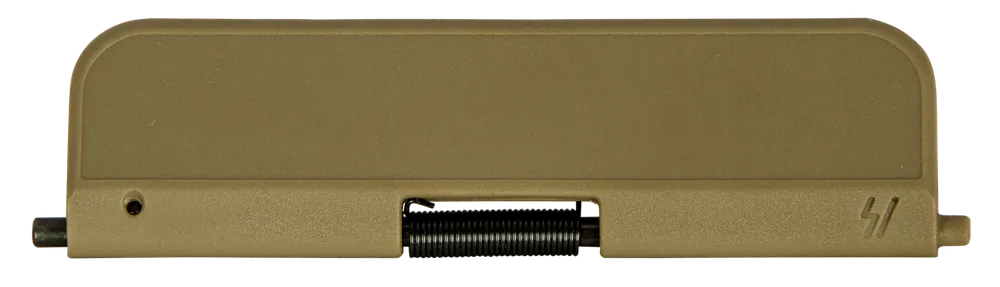 Strike Industries Ultimate AR-10 Dust Cover, Flat Dark Earth Polymer, Adjustable Detent ARUDCE30801FDE
