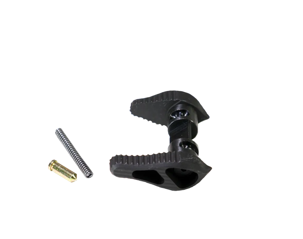 Timber Creek Outdoors Ambidextrous AR Safety Selector 45/90 Degree Short Throw, Black Aluminum AMBISSBL