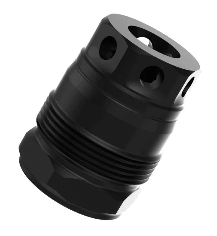 Liberty Precision Machine Baby Bell Muzzle Brake 5/8-24, 17-4 PH Stainless, .900-24 Compatible LPM-2013