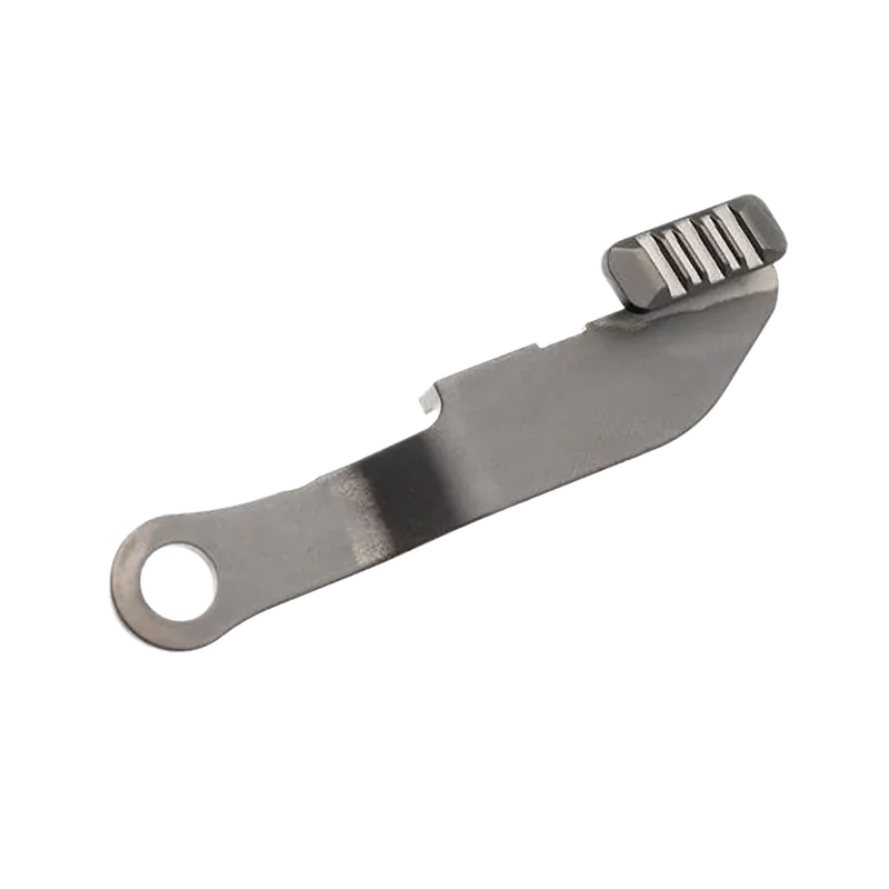 Tyrant CNC Extended Slide Release for Springfield Hellcat Pro Pistol, Matte Grey Steel TDHCATSCLGREY