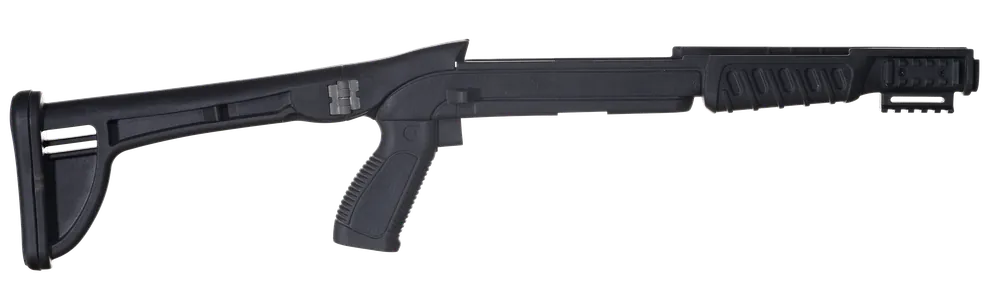 ProMag Tactical Side-Folding Rifle Stock w/ Pistol Grip Storage & Tri-Rail Forend for Ruger Mini-14/30 PM271