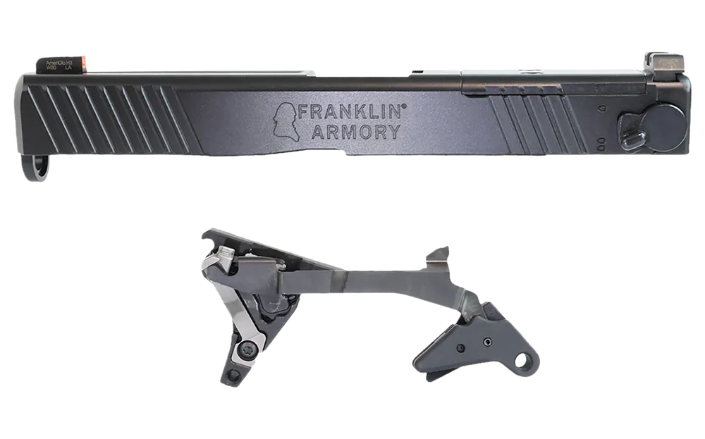 Franklin Armory G-S223 Binary Firing System, Semi/Binary Modes, Glock 22 Gen 3, Black 1750044BLK