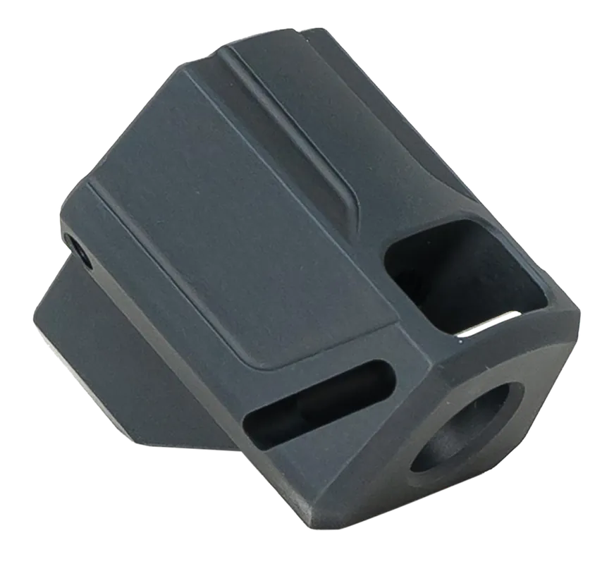 Faxon Firearms EXOS-515 9mm Pistol Compensator for SIG, 1/2x28 Thread, Black FFPACOMPDSS01