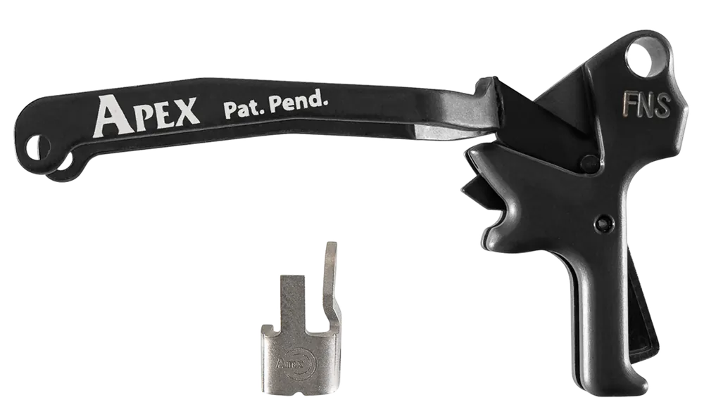Apex Tactical Specialties Action Enhancement Trigger Kit for FN FNS/FNS Longslide, Black Drop-In 119114