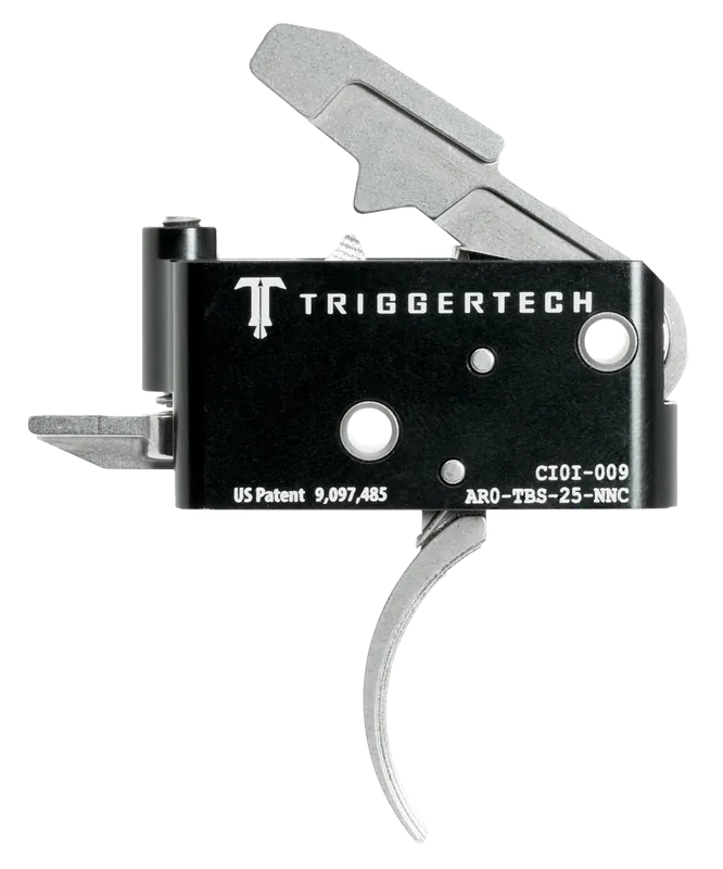 TRIGGERTECH Adaptable AR-15 Primary Two-Stage Curved Drop-In Trigger, 2.5-5 lb AROTBS25NNC