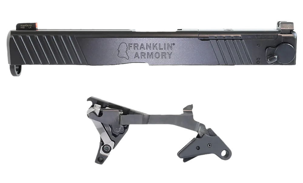Franklin Armory G-S173 Binary Firing System Trigger & Slide for Glock 17 Gen 3 1750000BLK