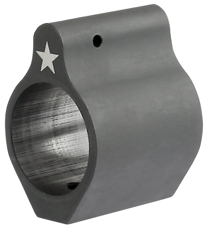 Bravo BCM Low-Profile Gas Block for .750 in Barrels, Black Phosphate Steel LGB750