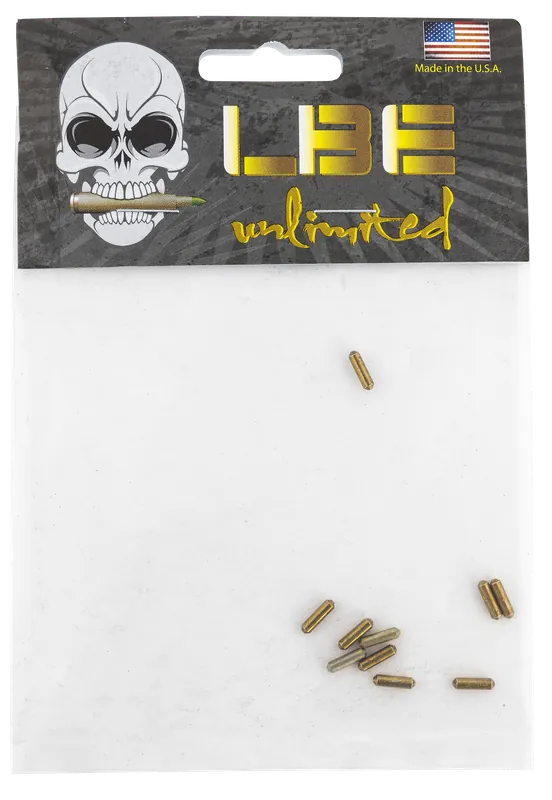 LBE Unlimited AR-15 Take Down Detent Set, Brass 10-Pack Receiver Parts ARTDD