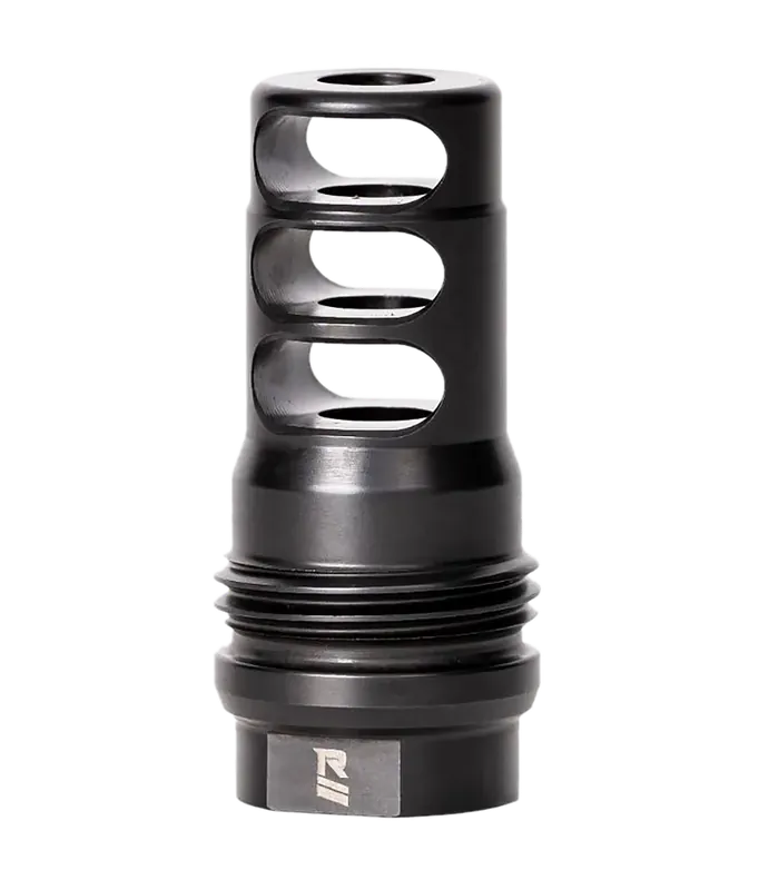 Rugged Suppressor 3-Port Muzzle Brake, Dual Taper Lock, 5/8-24 Thread, Black MB001