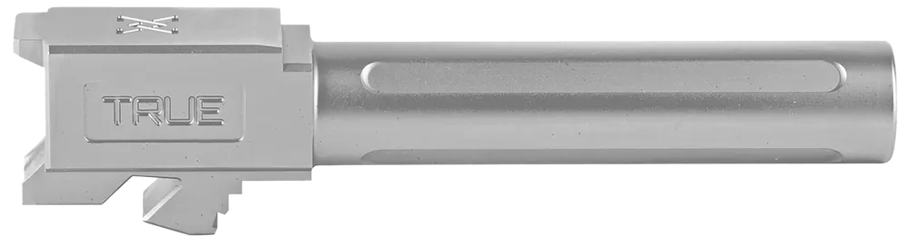 TRUE PRECISION INC Glock 19/19X/45 9mm Luger Drop-In Fluted Satin Stainless Barrel 4in TPG19BX