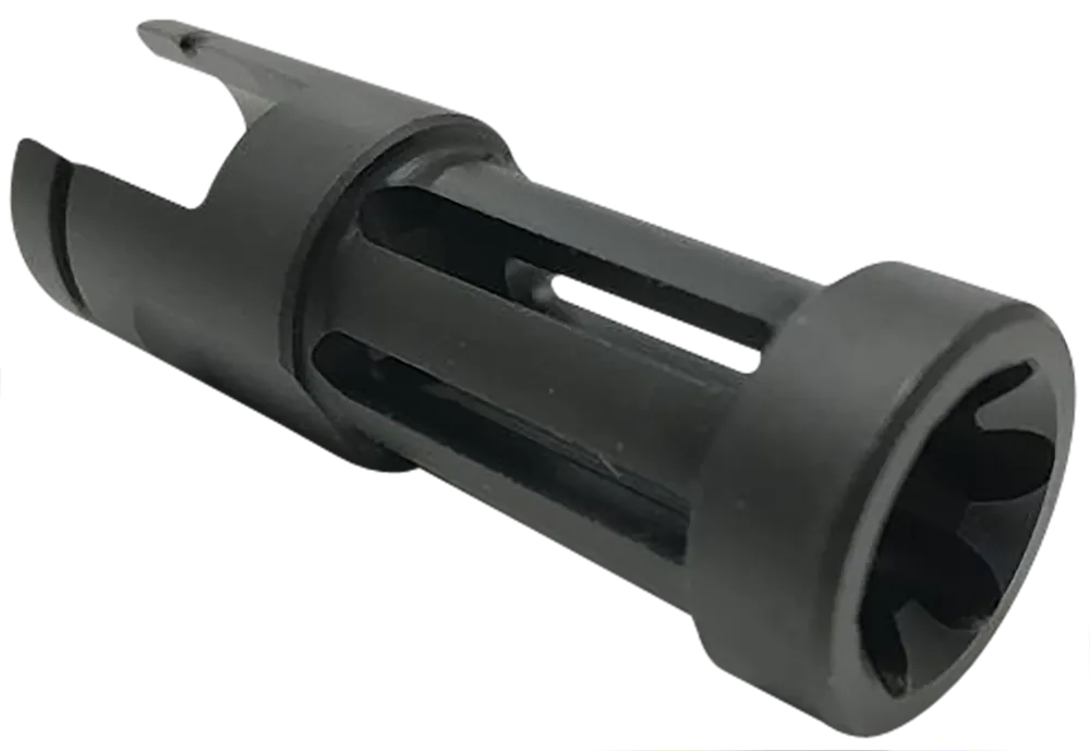 Samson Flash Hider for Ruger 10/22, Black Oxide Stainless Steel, 2.50in OAL 040606203