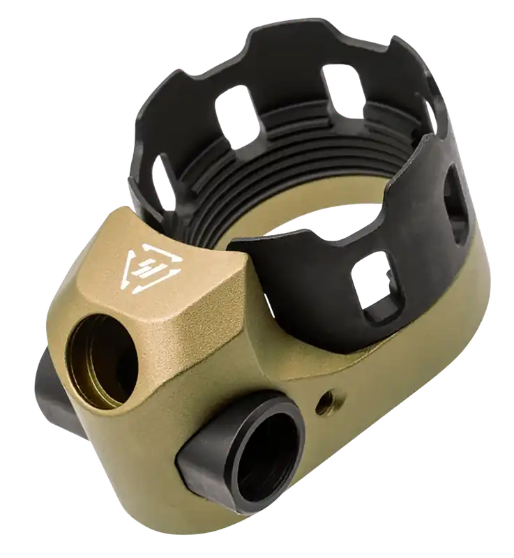 Strike Tribus Enhanced AR-15 Castle Nut & Extended End Plate w/ 3 Quick Detach Sling Mounts ARTRIBUSFDE