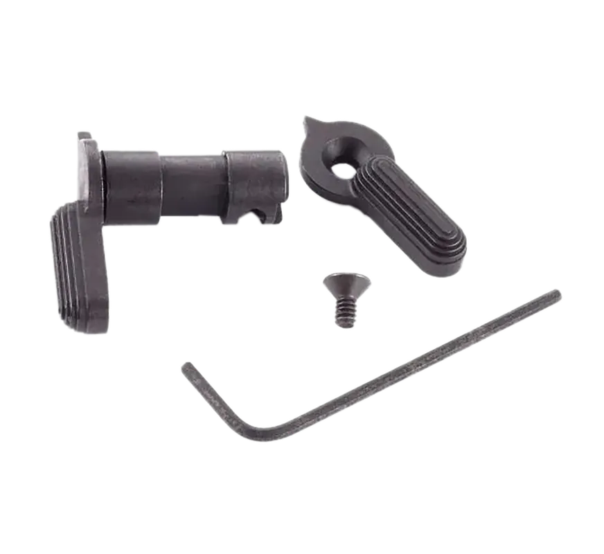 Wilson Combat Ambidextrous AR-15/AR-10 Safety Selector, USGI Double-Head, Black Nitride TRSSAB