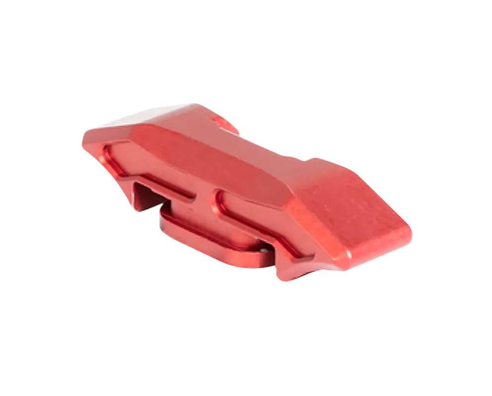 TIMBER CREEK OUTDOOR INC Glock 17/19 Ambidextrous Slide Charging Handle, Red Aluminum GLCHR