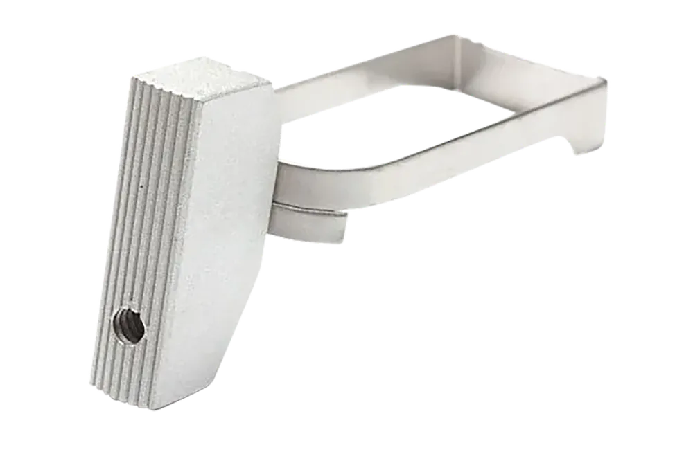 Wilson Combat Ultralight Match 1911 Trigger, Flat Pad Matte Silver Ambidextrous 190F
