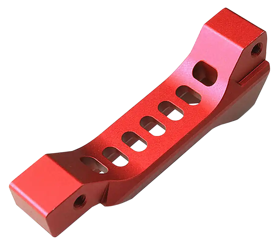 Strike Industries Fang Billet Aluminum Trigger Guard for AR Platform Rifles, Red Anodized BTGFANGRED