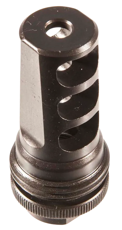 SilencerCo ASR (Active Spring Retention) 3-Port Muzzle Brake, 1/2x28 for 5.56 NATO AC142