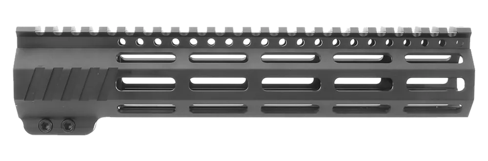 TacFire HG25-10 10in M-LOK Free-Float AR-15 Handguard, 6061-T6 Hardcoat Anodized HG2510