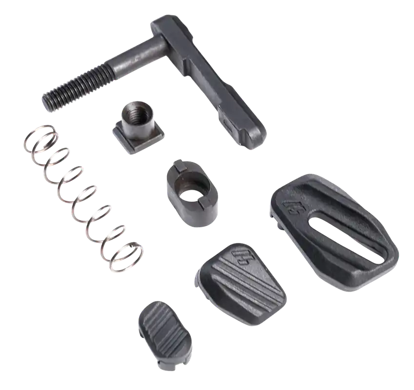 Strike Industries ARMMR Modular Magazine Release Kit w/ Steel Catch & 3 Polymer Buttons, Black ARMMR