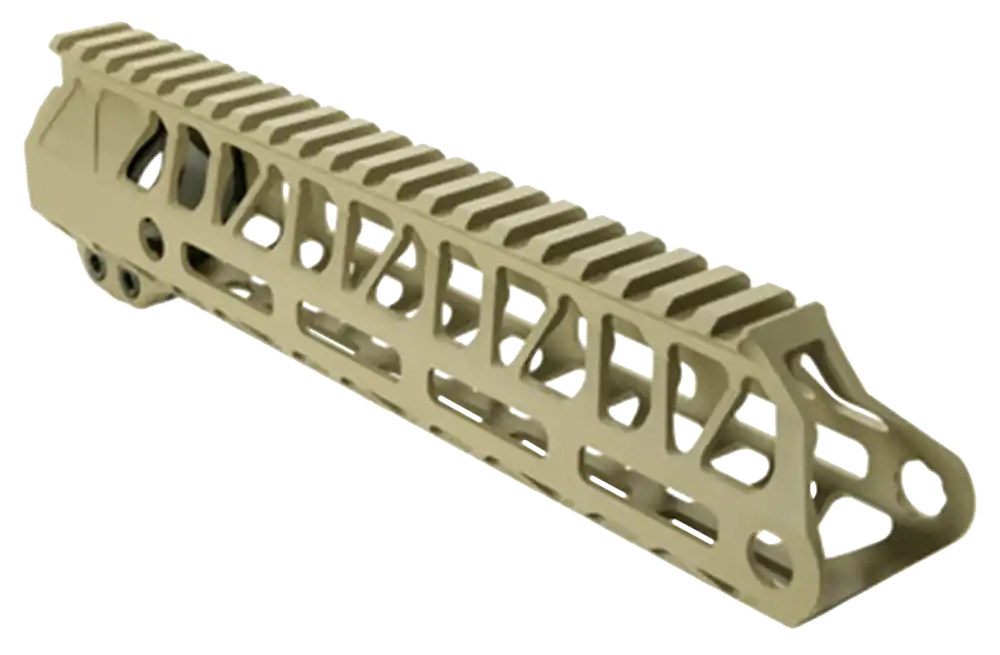 Timber Creek Outdoors Enforcer 9in M-LOK Free-Float AR-15 Handguard, FDE, ME9HGFDE