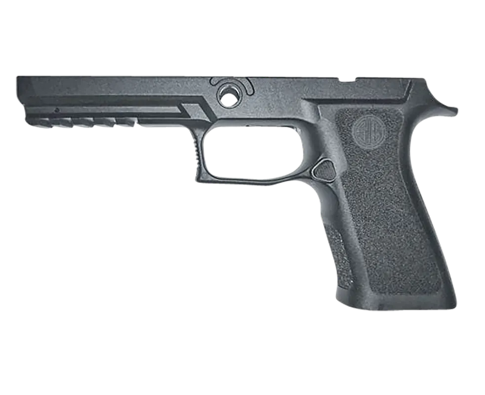 Sig Sauer P320 X-Series Full-Size Grip Module, Medium Black Polymer (Magwell/Weight Ready) GRIPMODXF943MBLK