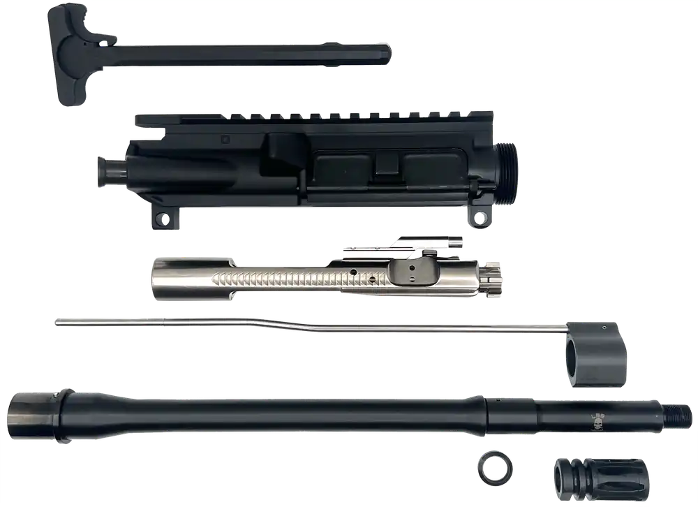LBE Unlimited AR-15 Ready Build Upper Kit w/ 13.7in Cold Hammer Forged Barrel, AR137RBK