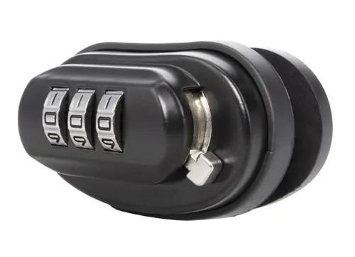 Birchwood Casey Black Programmable 3-Dial Combination Trigger Lock, Adjustable Ratchet BCYBCTRGLCK