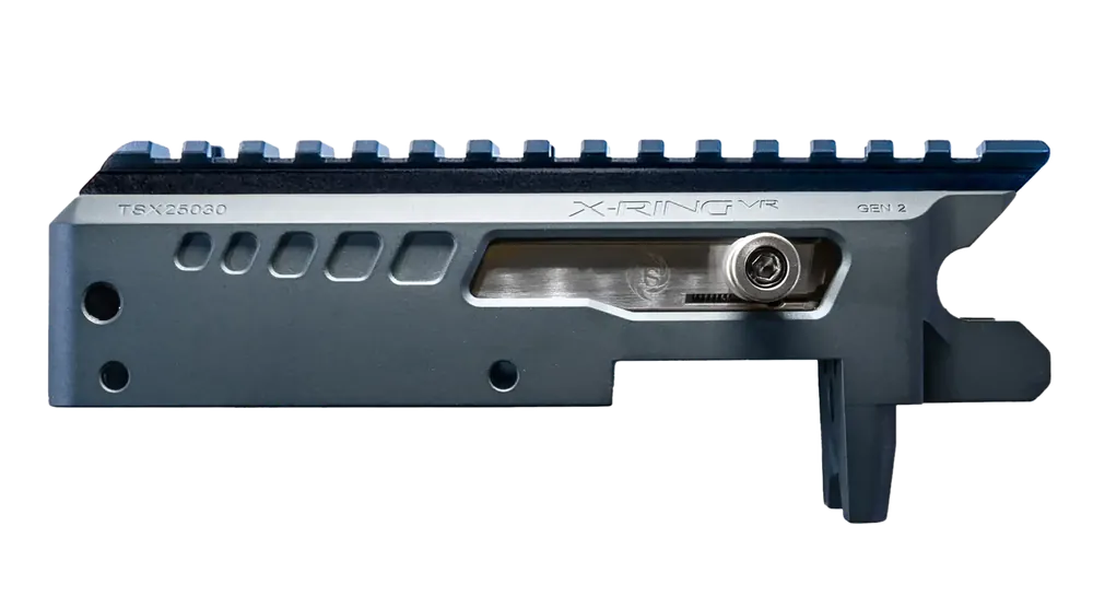 Tactical Solutions X-Ring VR Gen 2 .22 LR Receiver, Gun Metal Gray Matte Finish XRA2GMG